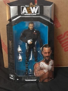 Figura de acción Jazwares AEW colección inigualable serie 4 CM Punk #25 nueva Wwe - Imagen 1 de 1