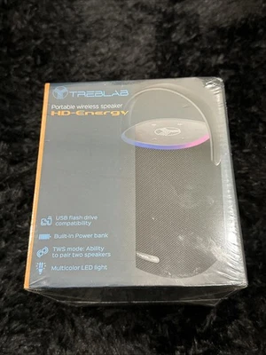 Altavoz Bluetooth Portátil Exterior TREBLAB HD-Energy, 40W, IPX6 Impermeable, TWS Foto 1 de 3