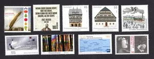 Germany 2010-11 group of stamps Mi#2826+2831-2834+2861-2865 MNH CV=15.4$ - Picture 1 of 2