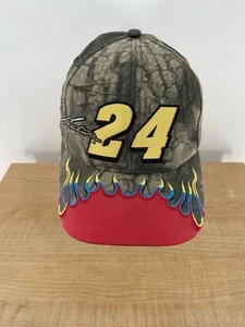 NUEVO CON ETIQUETAS Gorra Jeff Gordon De Colección Snap Back EE. UU. Realtree Camuflaje Persecución Auténticos - Imagen 1 de 6