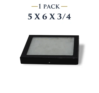 5 x 6 x 3/4 Riker Display Case Box for Collectibles Arrowheads Jewelry & More   - Image 1 of 3