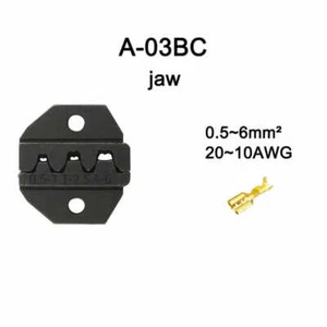 Crimpstanze für Faston sez. 0,5-6mmq 20-10 AWG - Bild 1 von 1