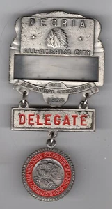 Illinois State Federation of Labor: Delegate: 1954  *actual shipping* - Bild 1 von 2