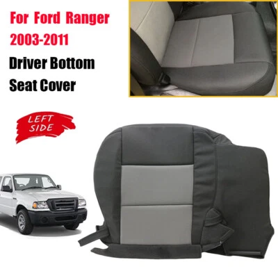 Cubierta de asiento de repuesto de tela inferior izquierda para camioneta Ford Ranger 2003-2011 Foto 1 de 4