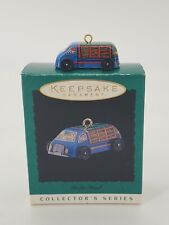 Hallmark Miniature Ornament "On the Road" Collector's Series Tin Truck 1996 #4
