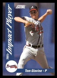 1992 Score Impact Players # 49 Tom Glavine - Picture 1 of 2