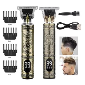 Electric Hair Clipper Hair Trimmer Professional Shaver Beard Barber Haircut T9 - Picture 1 of 9