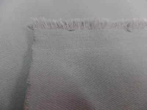 Beige Cotton Lycra Gabardine Fabric - Picture 1 of 5