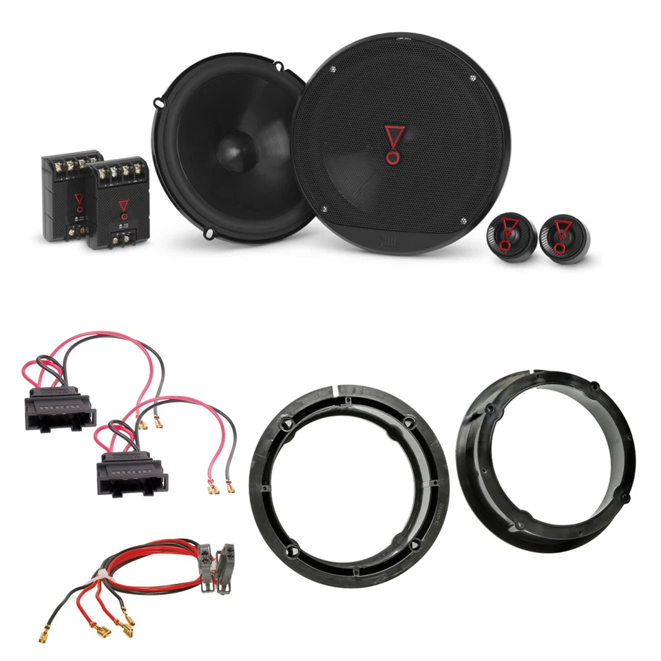 JBL Stage3 607C 2-Wege Lautsprecher Einbauset für Seat Leon 1M Toledo vorne - Bild 1 von 1