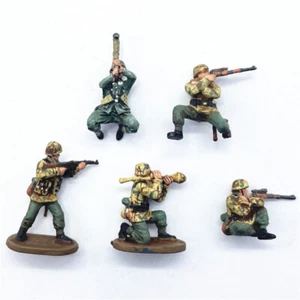 German sniper squad 5-man  commando B 1:72 ABS  Figures Pre-built Model - Picture 1 of 5