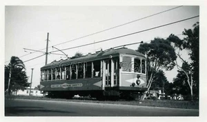 OD313 RP 1947 SAN DIEGO ELECTRIC RAILWAY CAR #147 CORANADO - Picture 1 of 2