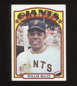 1972 Topps Baseball #49 Willie Mays Card - Good #4597 - Picture 1 of 1