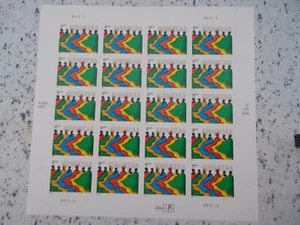 #3881 KWANZAA Sheet of 20 37 CENT STAMPS 2003/2004 MNH Free Shipping - Picture 1 of 2