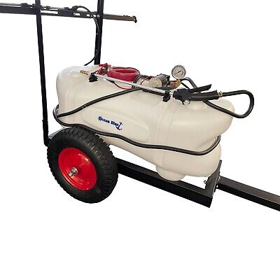 100L Quad ATV Agricultural Sprayer With Trailer 12v Farm Tractor Crops Weeds • 279.99£