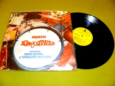 Orquesta Ritmo Y Juventud - Rene Duval / Chiquito Macedo  Chile LP Latin Cha Cha Foto 1 de 2