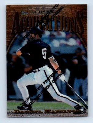 1997 Topps Finest Darryl Hamilton San Francisco Giants #210 - Image 1 of 2