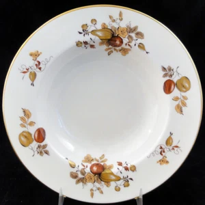 GOLDEN FRUIT por Royal Tuscan Rim Soup Bowl 8" hecho en Inglaterra NUEVO NUNCA USADO - Imagen 1 de 12