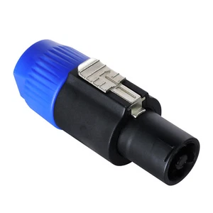 NL4FC Speaker Connector 4 Pin Male Cable Adapter SPEAKON Plug Audio Loudspeaker - Picture 1 of 8