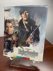 Major Dundee Collectors Edition (Blu-ray 2-Disc+Booklet+Poster+Extras) Sealed - Picture 1 of 7