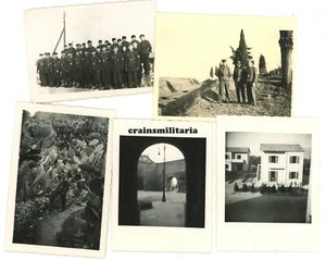 14x Orig. Foto Flak Soldaten in Italien ua Rom Roma Vatikan Luftangriff - Picture 1 of 3