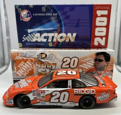 2001 Edición Limitada Tony Stewart 1:24 Die Cast NASCAR The Home Depot Foto 1 de 4