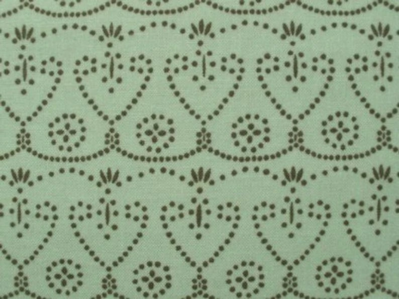   Allison Jane Smith for Windham,Charm Bracelet in Green FQ-18x22 inches - Image 1 of 1