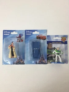 3 Disney Toy Figurines Pixar Cars Finn McMissle, Buzz Lightyear, Cruella De Vil - Picture 1 of 11