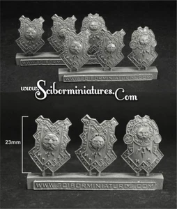 Scibor Miniatures Dwarven Shields set3 (6) New - Photo 1 sur 1