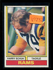 A0268- 1974 Topps Fb Carte 101-200 Approximte Grado -Si Pick- 15 + Gratis Us