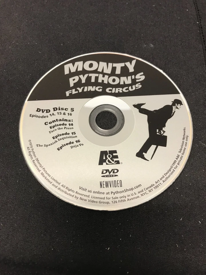 Monty Python's Flying Circus : Disc 5 - DVD Disc Only-Replacement Disc - Image 1 of 1