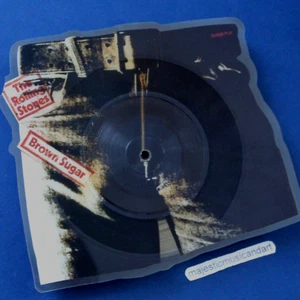 ORIGINAL ANDY WARHOL ART PICTURE DISC THE ROLLING STONES 7" VINYL VERY RARE - Picture 1 of 4