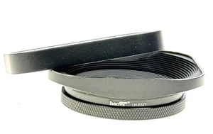 Haoge LH-E52T 52mm Screw-in Metal Square Lens Hood Shade w/ Cap - Picture 1 of 4