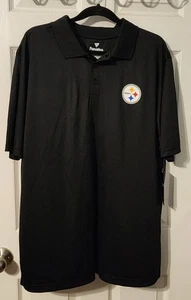 Pittsburgh Steelers Equipo NFL Ropa Polo Para Hombre 2XL Negro Logo Fanáticos - Imagen 1 de 14