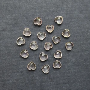 natürliche Schokolade Mondstein Herz Schnitzereien lose Edelstein Schmuckherstellung Perlen - Bild 1 von 4