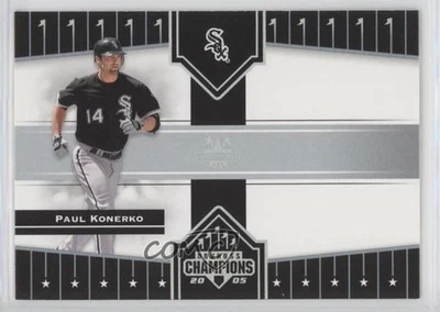 2005 Donruss Champions Impressions Paul Konerko #77 - Image 1 of 2