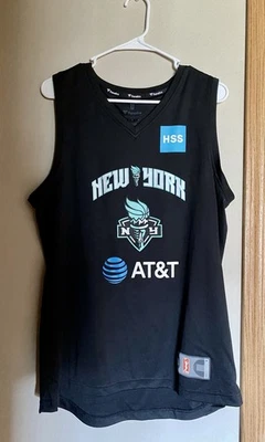 Camiseta de novato Sabrina Ionescu New York Liberty Campeones de la WNBA Foto 1 de 4