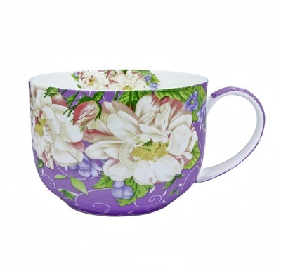25oz Large Coffee Cups Soup Mugs with Handles Traditional Large Coffee Cup La... - Image 1 of 4