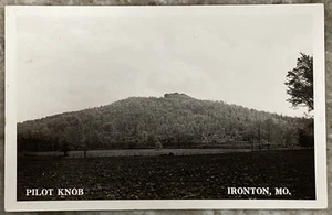 Pilot Knob Ironton Missouri Mountain View RPPC Postcard B834 - Picture 1 of 3