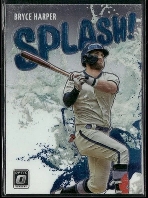 2022 Donruss Optic Bryce Harper Splash #SP-7 Philadelphia Phillies - Image 1 of 2