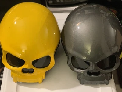 Casco de motocicleta Calavera Ghost Rider aprobado por el DOT lote de 2  Foto 1 de 4