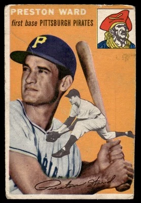 1954 Topps Preston Ward Pittsburgh Pirates #72 - Image 1 of 2