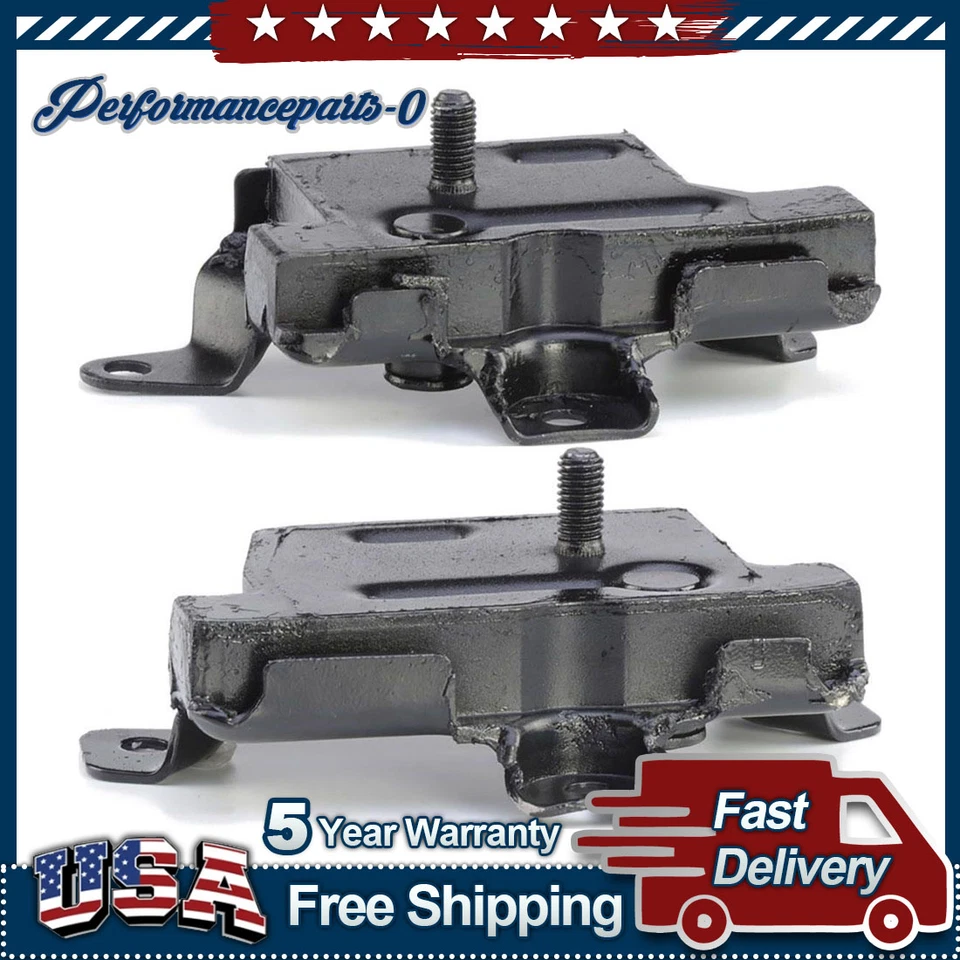 Крепления переднего анкерного двигателя 2x для 1977-1979 Ford F-100 6,6 л полный привод - Изображение 1 из 4