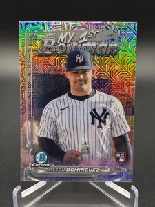 2024 Bowman Chrome Jasson Dominguez My 1st Bowman Mojo Rc Rookie No. M1B-32 - Picture 1 of 10