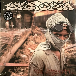 Dystopia - The Aftermath LP 2020 Tankcrimes – TC116 [2x Clear] NEW - Imagen 1 de 3