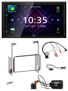 JVC DAB 2DIN Lenkrad Bluetooth USB Autoradio für Nissan X-Trail 09-14 T31 schwar - Bild 1 von 12