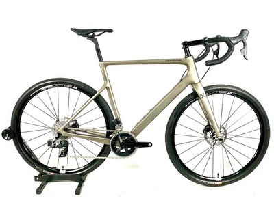 2024 Cannondale SuperSix Evo SE Gravel Rival AXS 2x12 Tamanho: 58cm (Usado) - Imagem 1 de 4