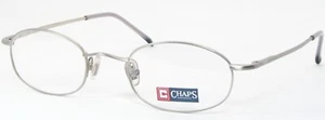 Vintage CHAPS Ralph Lauren 137 0TG3 Brush Silver EYEGLASSES GLASSES 47-21-140mm - Picture 1 of 12