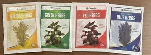 Juego de sal de baño Resident Evil Herbs (hierba roja, verde azul y amarilla) - Imagen 1 de 3