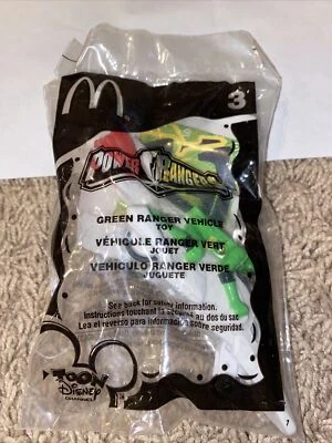 2005 Power Rangers #3 McDonald's Happy Meal Toy Vehicle 3 New NIP Toon Disney - Image 1 of 2
