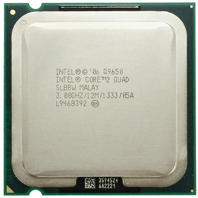 Intel Core 2 Quad Processor Q9650 SLB8W 3.00GHz 12M 1333 Quad Core LGA775 CPU - Image 1 of 2
